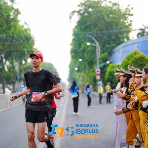 Race photo from SURABAYA ISOPLUS MARATHON 2026