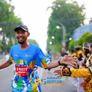 Race photo from SURABAYA ISOPLUS MARATHON 2026