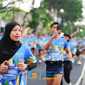 Race photo from SURABAYA ISOPLUS MARATHON 2026