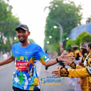 Race photo from SURABAYA ISOPLUS MARATHON 2026