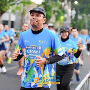 Race photo from SURABAYA ISOPLUS MARATHON 2026