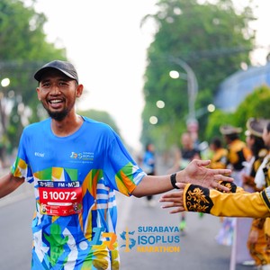 Race photo from SURABAYA ISOPLUS MARATHON 2026