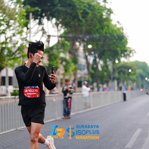 Race photo from SURABAYA ISOPLUS MARATHON 2026