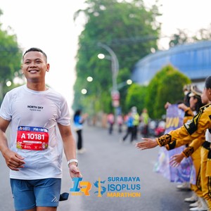 Race photo from SURABAYA ISOPLUS MARATHON 2026