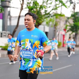 Race photo from SURABAYA ISOPLUS MARATHON 2026