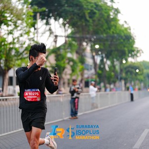 Race photo from SURABAYA ISOPLUS MARATHON 2026