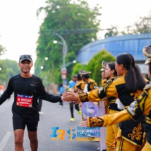 Race photo from SURABAYA ISOPLUS MARATHON 2026