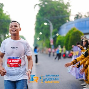 Race photo from SURABAYA ISOPLUS MARATHON 2026