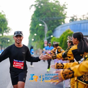 Race photo from SURABAYA ISOPLUS MARATHON 2026