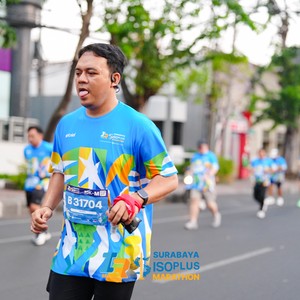 Race photo from SURABAYA ISOPLUS MARATHON 2026