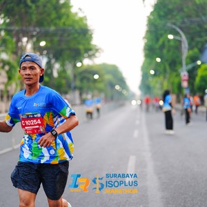 Race photo from SURABAYA ISOPLUS MARATHON 2026