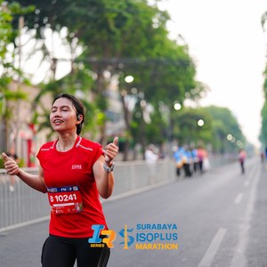 Race photo from SURABAYA ISOPLUS MARATHON 2026