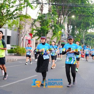 Race photo from SURABAYA ISOPLUS MARATHON 2026