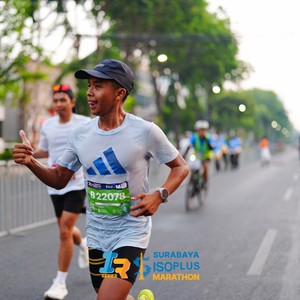 Race photo from SURABAYA ISOPLUS MARATHON 2026