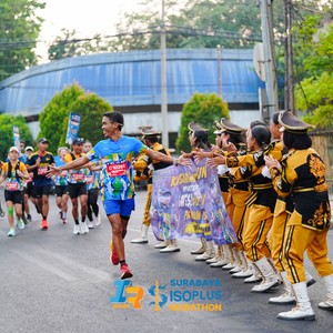 Race photo from SURABAYA ISOPLUS MARATHON 2026