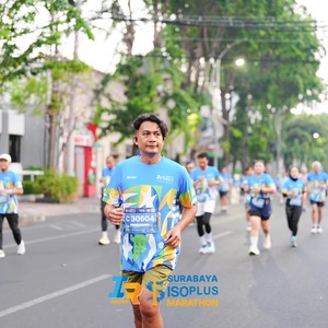 Race photo from SURABAYA ISOPLUS MARATHON 2026