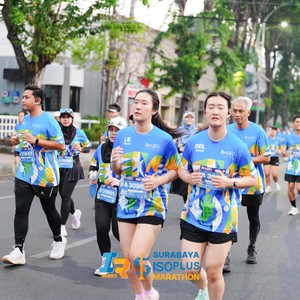 Race photo from SURABAYA ISOPLUS MARATHON 2026