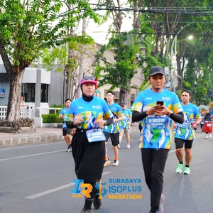 Race photo from SURABAYA ISOPLUS MARATHON 2026