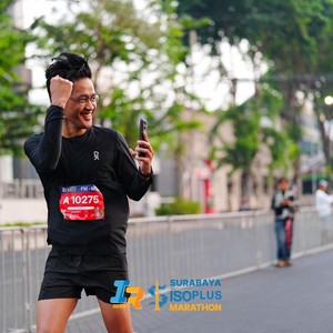 Race photo from SURABAYA ISOPLUS MARATHON 2026
