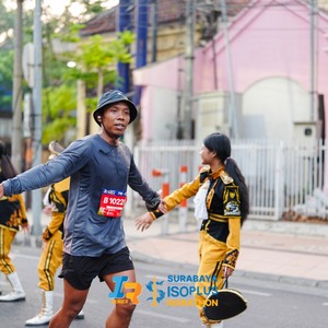Race photo from SURABAYA ISOPLUS MARATHON 2026