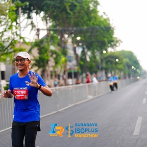 Race photo from SURABAYA ISOPLUS MARATHON 2026