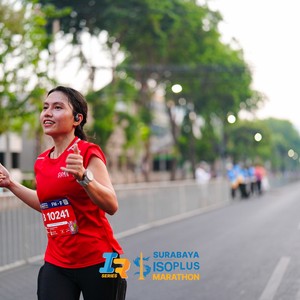 Race photo from SURABAYA ISOPLUS MARATHON 2026