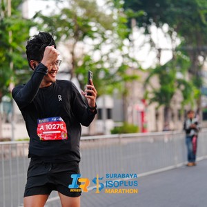 Race photo from SURABAYA ISOPLUS MARATHON 2026