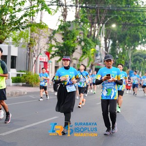 Race photo from SURABAYA ISOPLUS MARATHON 2026