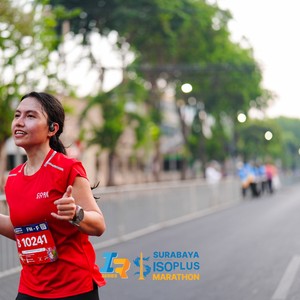 Race photo from SURABAYA ISOPLUS MARATHON 2026