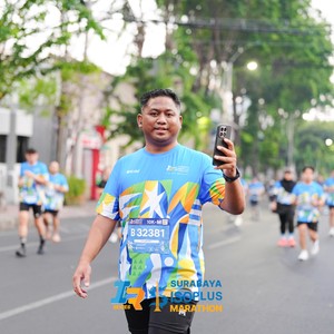 Race photo from SURABAYA ISOPLUS MARATHON 2026