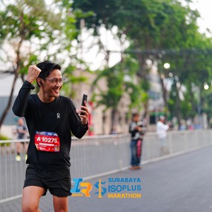 Race photo from SURABAYA ISOPLUS MARATHON 2026