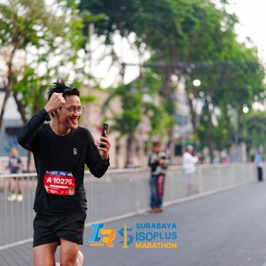 Race photo from SURABAYA ISOPLUS MARATHON 2026
