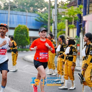 Race photo from SURABAYA ISOPLUS MARATHON 2026