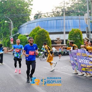 Race photo from SURABAYA ISOPLUS MARATHON 2026