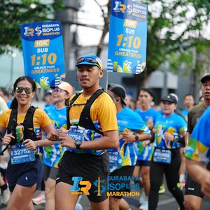 Race photo from SURABAYA ISOPLUS MARATHON 2026