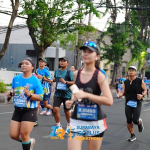 Race photo from SURABAYA ISOPLUS MARATHON 2026