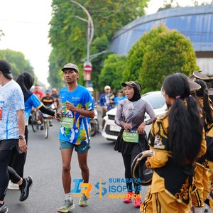 Race photo from SURABAYA ISOPLUS MARATHON 2026