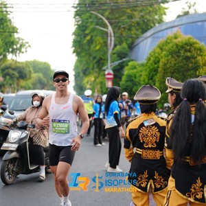 Race photo from SURABAYA ISOPLUS MARATHON 2026