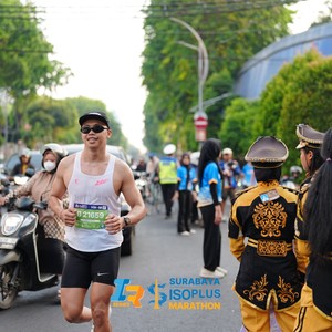Race photo from SURABAYA ISOPLUS MARATHON 2026