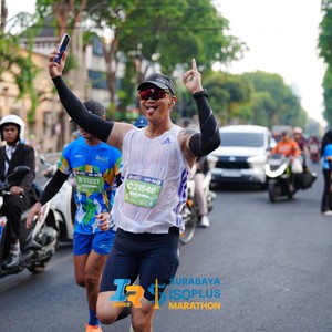 Race photo from SURABAYA ISOPLUS MARATHON 2026