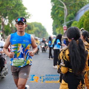 Race photo from SURABAYA ISOPLUS MARATHON 2026