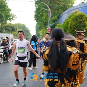 Race photo from SURABAYA ISOPLUS MARATHON 2026