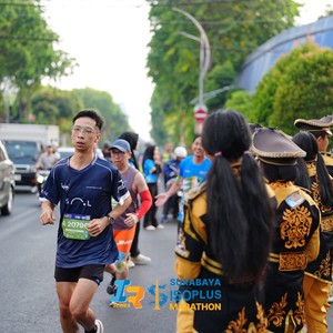 Race photo from SURABAYA ISOPLUS MARATHON 2026