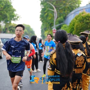 Race photo from SURABAYA ISOPLUS MARATHON 2026