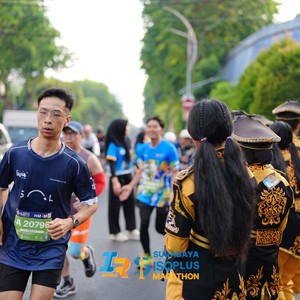 Race photo from SURABAYA ISOPLUS MARATHON 2026