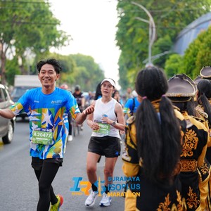 Race photo from SURABAYA ISOPLUS MARATHON 2026