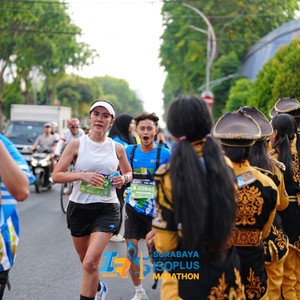 Race photo from SURABAYA ISOPLUS MARATHON 2026
