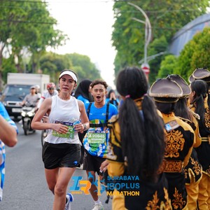 Race photo from SURABAYA ISOPLUS MARATHON 2026