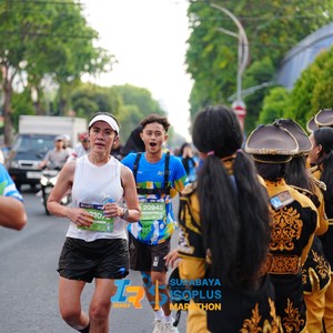 Race photo from SURABAYA ISOPLUS MARATHON 2026