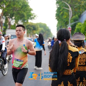 Race photo from SURABAYA ISOPLUS MARATHON 2026